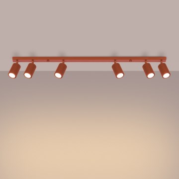 Brilagi - LED suunavalgusti CRESTO 6xGU10/10W/230V punane