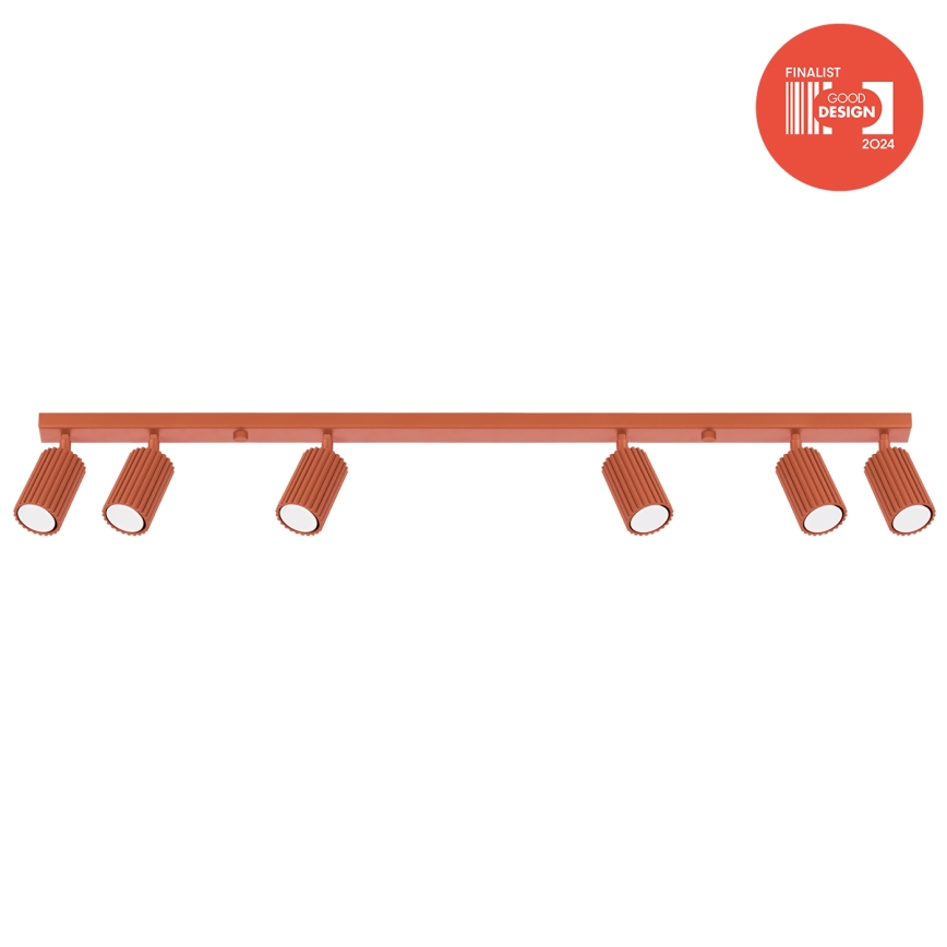 Brilagi - LED suunavalgusti CRESTO 6xGU10/10W/230V punane