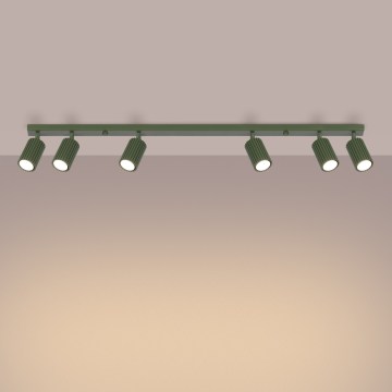 Brilagi - LED-suunavalgusti CRESTO 6xGU10/10W/230V roheline