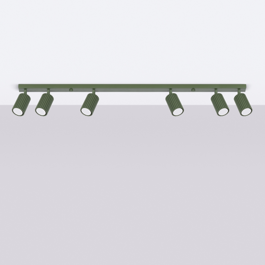 Brilagi - LED-suunavalgusti CRESTO 6xGU10/10W/230V roheline