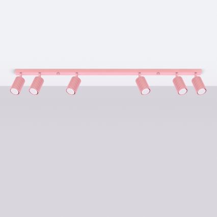 Brilagi - LED suunavalgusti CRESTO 6xGU10/10W/230V roosa