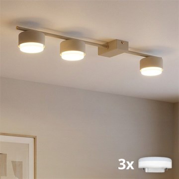Brilagi - LED suunavalgusti MONO 3xGX53/12W/230V beež
