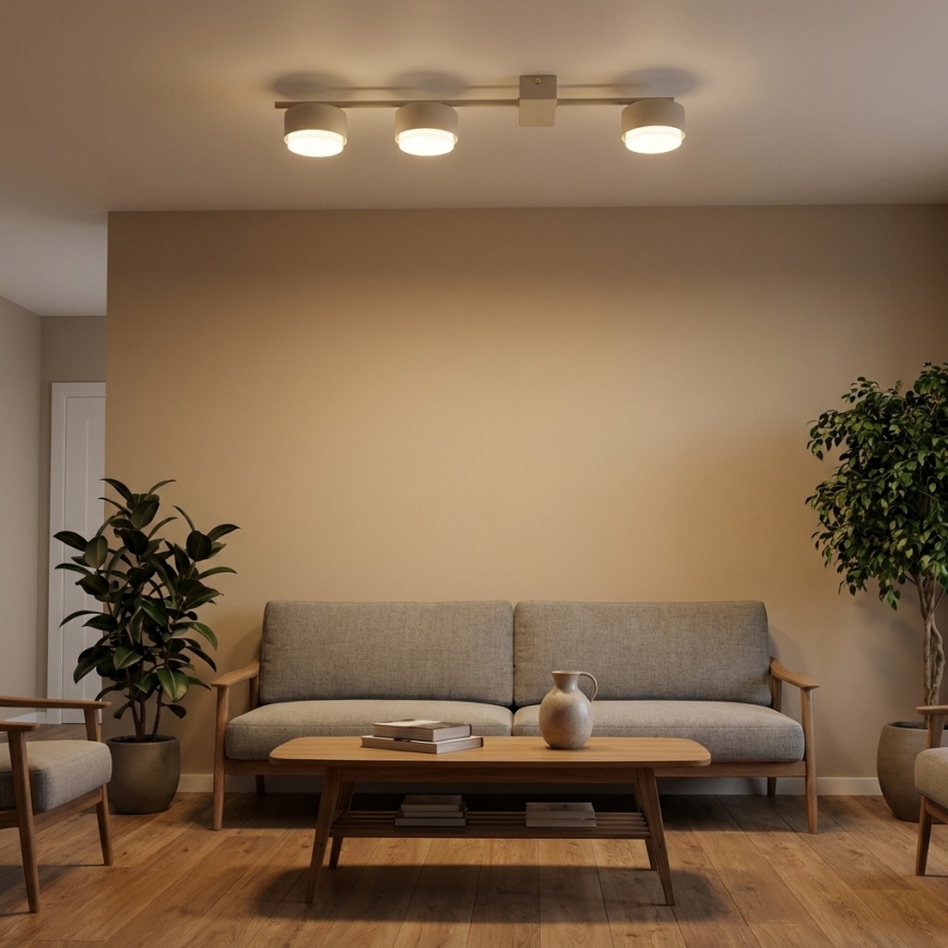 Brilagi - LED suunavalgusti MONO 3xGX53/12W/230V beež