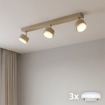 Brilagi - LED suunavalgusti MONO 3xGX53/12W/230V beež