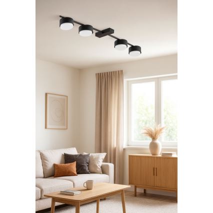 Brilagi - LED suunavalgusti MONO 4xGX53/12W/230V must