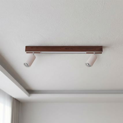 BRILAGI - LED suunavalgusti SELE 2xGU10/30W/230V + LED/15W valge/kirsidekor