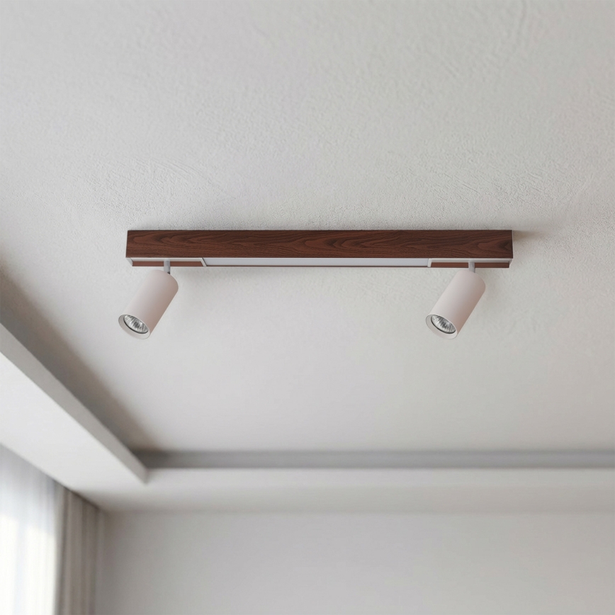 BRILAGI - LED suunavalgusti SELE 2xGU10/30W/230V + LED/15W valge/kirsidekor