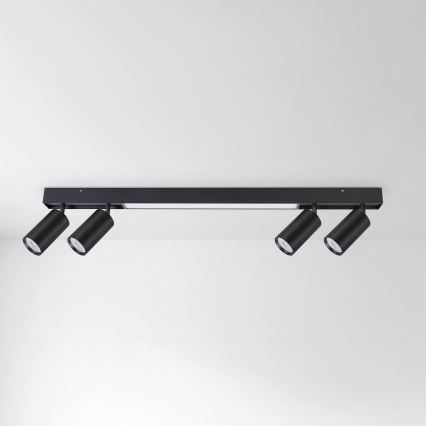 Brilagi - LED suunavalgusti SELE 4xGU10/30W/230V + LED/20W must