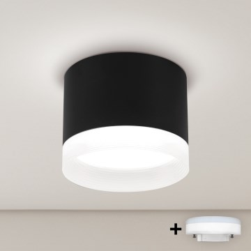 BRILAGI - LED suunavalgusti SMOOTH 1xGX53/15W/230V 60x82 mm must