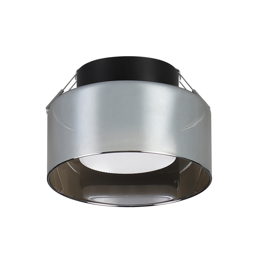 Brilagi - LED Süvistatav laevalgusti AURA LUX 1xGX53/30W/230V, läbimõõt 13 cm, must/suitsuhall