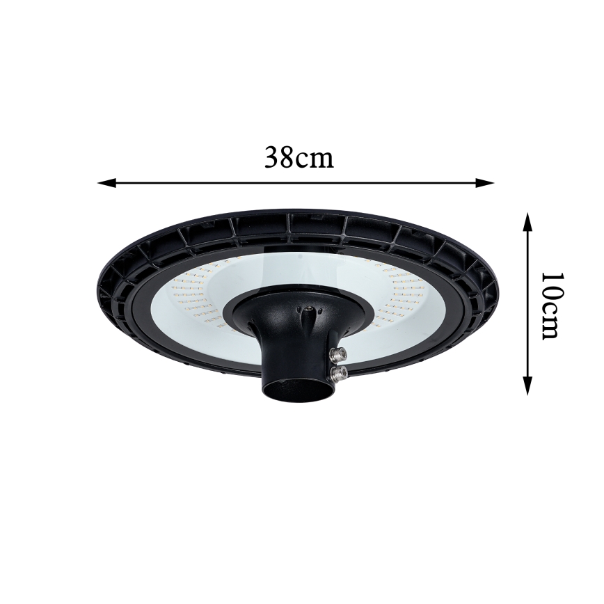 Brilagi - LED tänavavalgusti 5 m postiga URBANSPARK LED/120W/230V must IP65