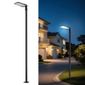 Brilagi - LED tänavavalgusti koos 3 m postiga ja liigendiga URBANLIGHT LED/200W/230V, must, IP65