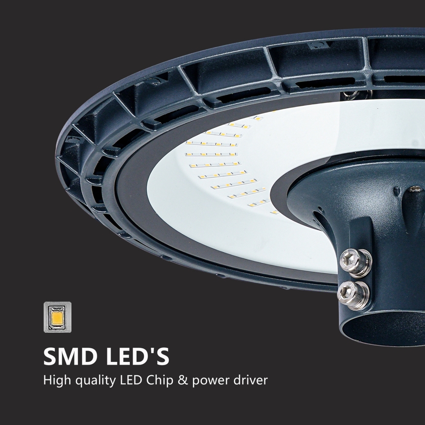 Brilagi - LED tänavavalgusti 4 m postiga URBANSPARK LED/120W/230V antratsiit IP65