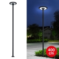 Brilagi - LED tänavavalgusti koos 4 m postiga URBANSPARK LED/120W/230V must IP65