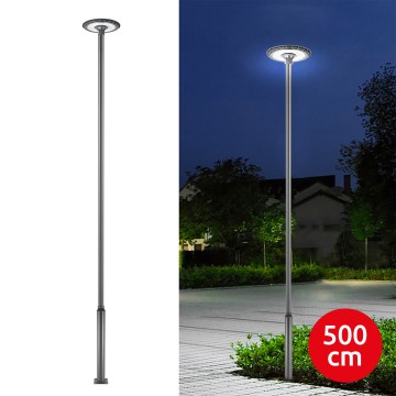 Brilagi - LED tänavavalgusti koos 5 m postiga URBANSPARK LED/120W/230V antratsiit IP65