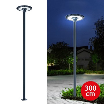 Brilagi - LED tänavavalgusti postiga 3 m URBANSPARK LED/120W/230V antratsiit IP65