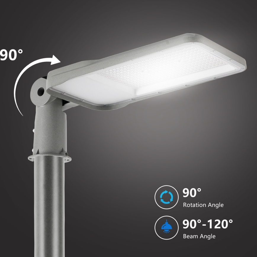 Brilagi - LED tänavavalgusti URBANLIGHT, 200 W, 230 V, hall, IP65