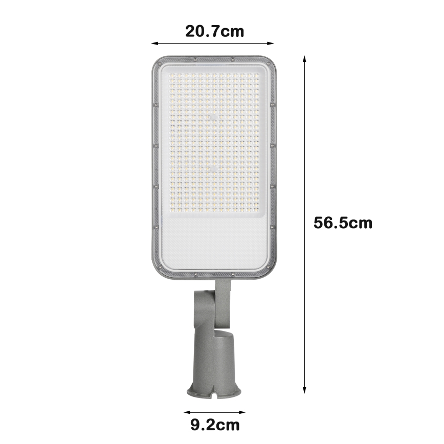 Brilagi - LED tänavavalgusti URBANLIGHT, 200 W, 230 V, hall, IP65