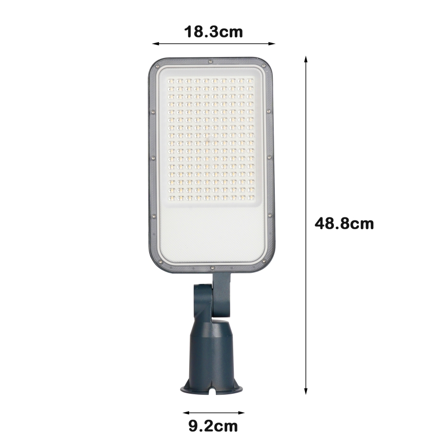 Brilagi - LED tänavavalgusti URBANLIGHT LED/100W/230V antratsiit IP65