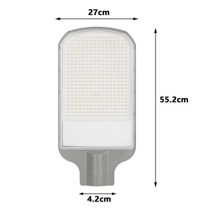 Brilagi - LED tänavavalgusti URBANLIGHT LED/200W/230V hall IP65