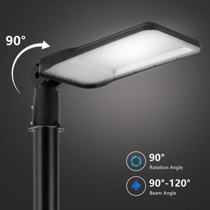 Brilagi - LED tänavavalgusti URBANLIGHT LED/200W/230V must IP65