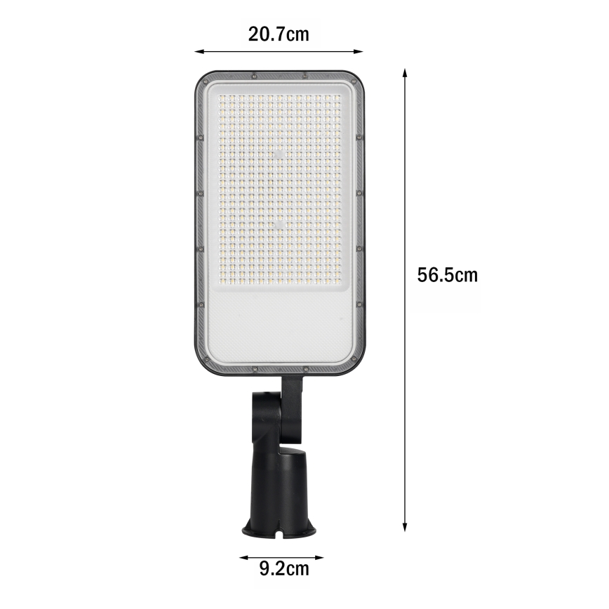 Brilagi - LED tänavavalgusti URBANLIGHT LED/200W/230V must IP65
