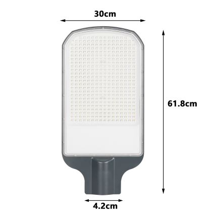 Brilagi - LED tänavavalgusti URBANLIGHT LED/250W/230V antratsiit IP65