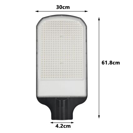 Brilagi - LED tänavavalgusti URBANLIGHT LED/250W/230V must IP65