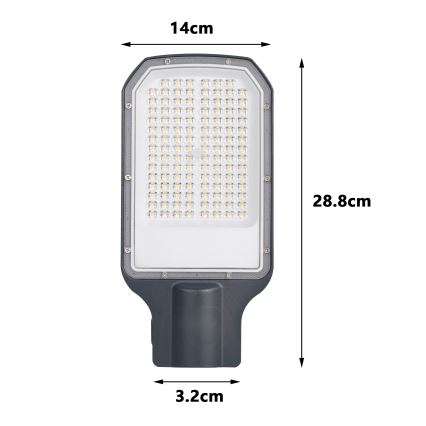 Brilagi - LED-tänavavalgusti URBANLIGHT LED/50W/230V antratsiit IP65
