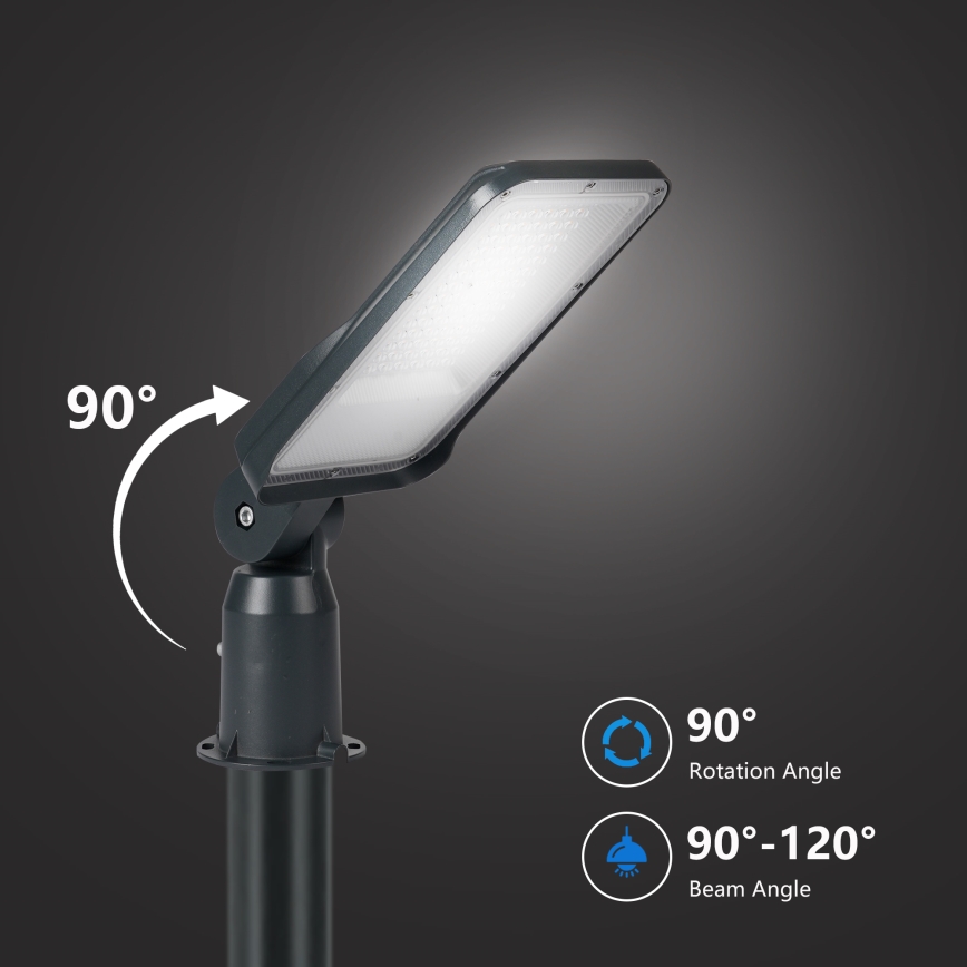 Brilagi - LED tänavavalgusti URBANLIGHT LED/50W/230V antratsiit IP65