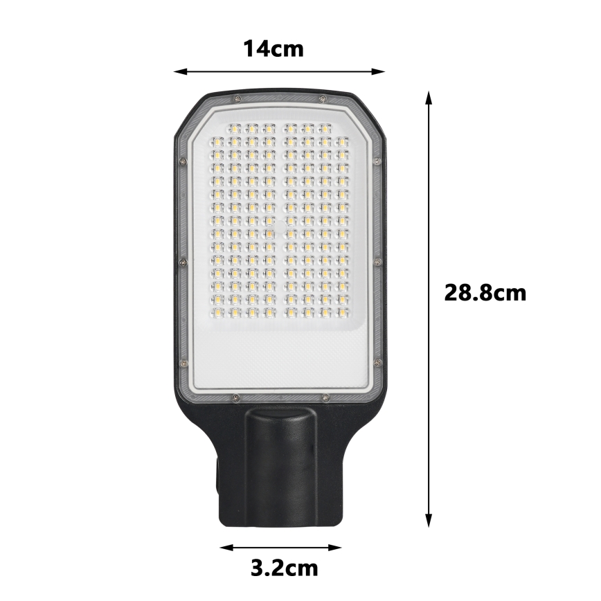 Brilagi - LED tänavavalgusti URBANLIGHT LED/50W/230V must IP65