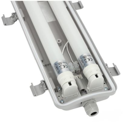 BRILAGI - OPTIMA T8 LED-tööstuslik tolmukindel toruvalgusti 2xG13/9W/230V 4000K IP65 67,5 cm
