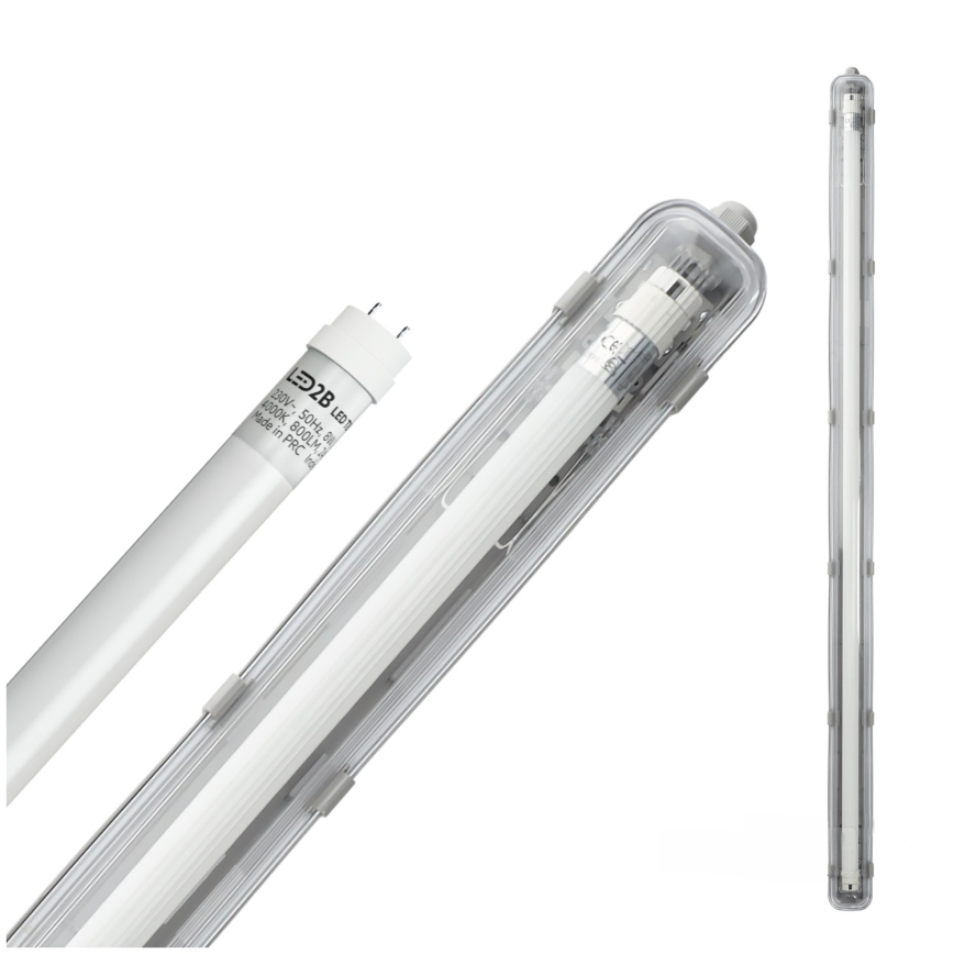 BRILAGI - LED-tehniline tolmukindel toruvalgusti OPTIMA T8 1xG13/18W/230V 4000K IP65 128 cm