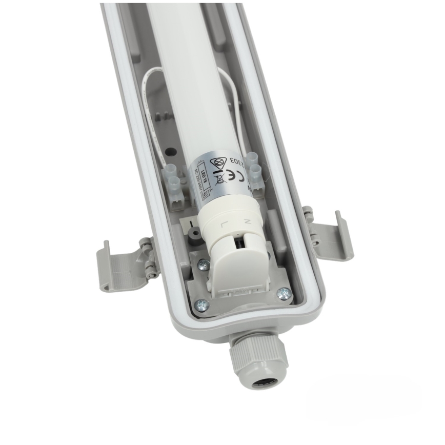 BRILAGI - LED-tehniline tolmukindel toruvalgusti OPTIMA T8 1xG13/18W/230V 4000K IP65 128 cm