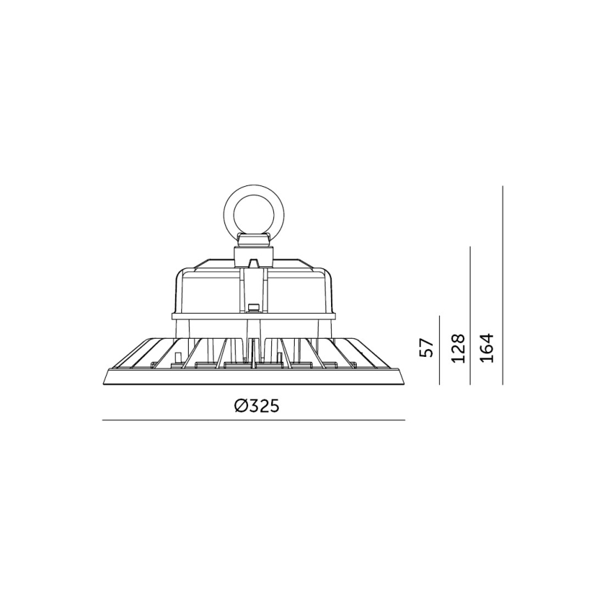 Brilagi - LED tööstuslik laevalgusti TITAN PRO LED/200W/230V 4000K IP65