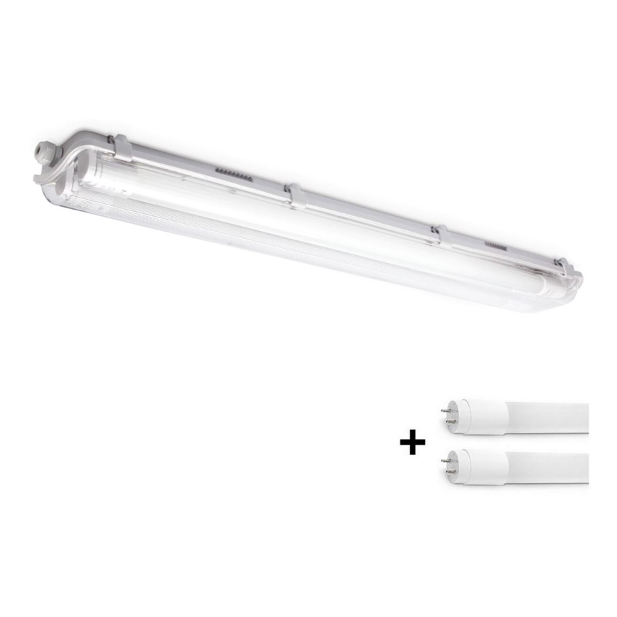 Brilagi - LED Tööstuslik luminofoorvalgusti OPTIMA T8 2xG13/9W/230V 4000K IP65 67,5 cm