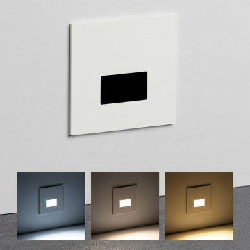 Brilagi - LED trepi valgusti JACK LED/3W/230V 3000/4000/6500K IP65 valge