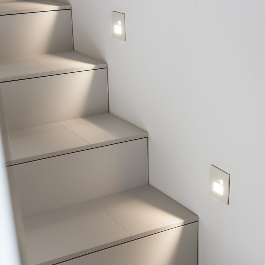 Brilagi - LED Trepivalgusti koos liikumisanduriga JACK LED/1,5W/230V 3000K/4000K/6500K valge