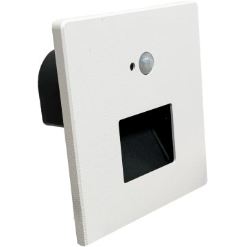 Brilagi - LED trepivalgusti liikumis- ja hämarussensoriga JACK LED/3W/230V 3000/4000/6500K IP65 valge