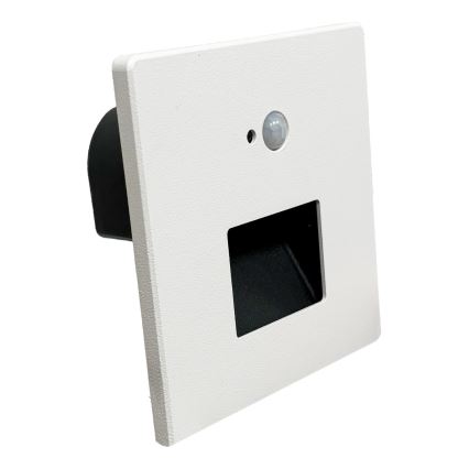 Brilagi - LED trepivalgusti liikumis- ja hämarussensoriga JACK LED/3W/230V 3000/4000/6500K IP65 valge