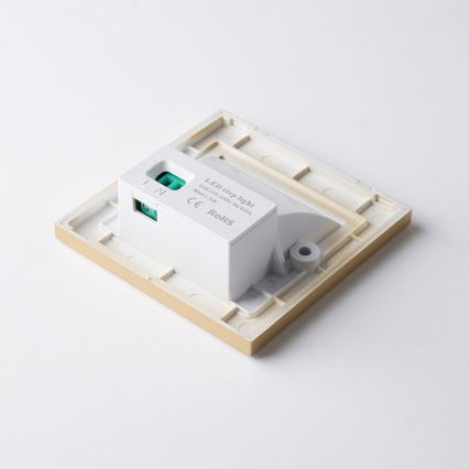 Brilagi - LED trepivalgusti STEP LIGHT LED/1,5W/230V IP44 kuldne