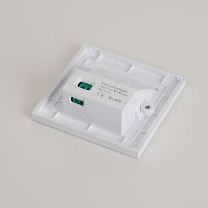 Brilagi - LED-trepivalgusti STEP LIGHT LED/1,5W/230V IP44 valge