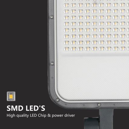 Brilagi - URBANLIGHT LED/100W/230V väline tänavavalgusti koos 3 m postiga ja liigendiga, antratsiit, IP65