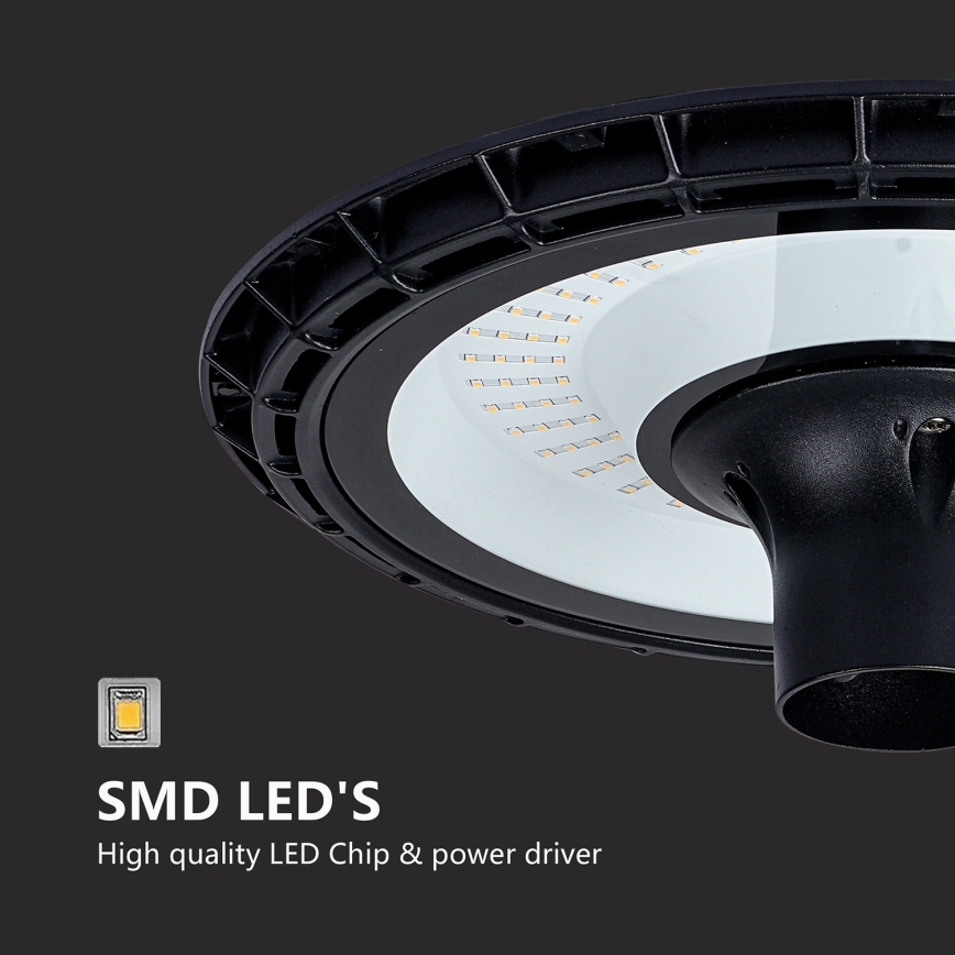 Brilagi - LED välitänavavalgusti 3 m postiga URBANSPARK LED/120W/230V must IP65