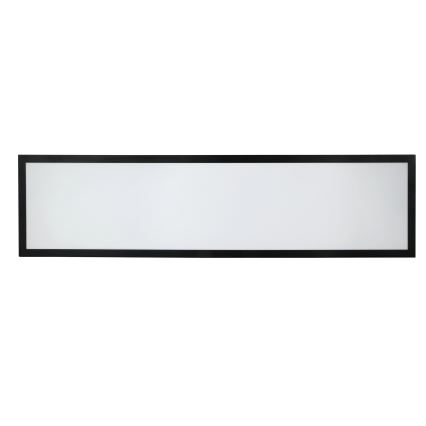 Brilagi - LED Laevalgusti vannituppa FRAME LED/50W/230V 30x120 cm 3000/4000/6000K IP44 must