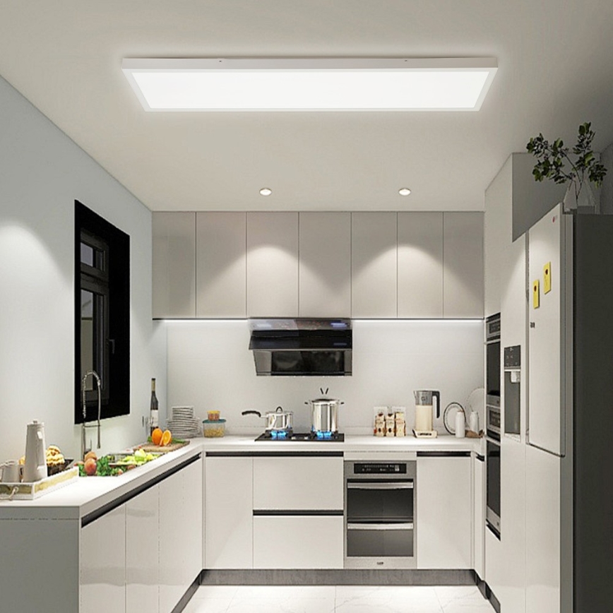 Brilagi - LED Laevalgusti vannituppa FRAME LED/50W/230V 30x120 cm 3000/4000/6000K IP44 valge