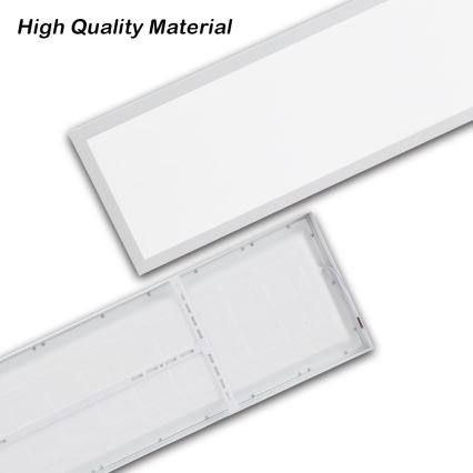 Brilagi - LED Laevalgusti vannituppa FRAME LED/50W/230V 30x120 cm 3000/4000/6000K IP44 valge