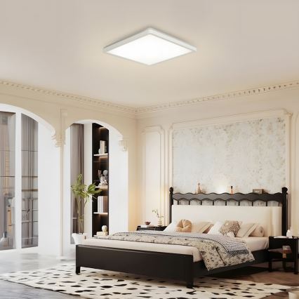 Brilagi - LED Laevalgusti vannituppa ULTRA SLIM LED/18W/230V 30x30 cm valge IP54