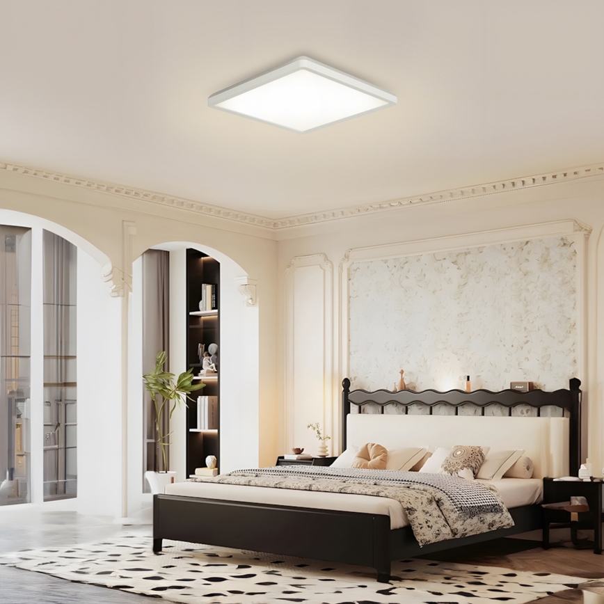 Brilagi - LED Laevalgusti vannituppa ULTRA SLIM LED/18W/230V 30x30 cm valge IP54