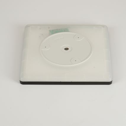 Brilagi - LED Laevalgusti vannituppa ULTRA SLIM LED/24W/230V 42x42 cm must IP54